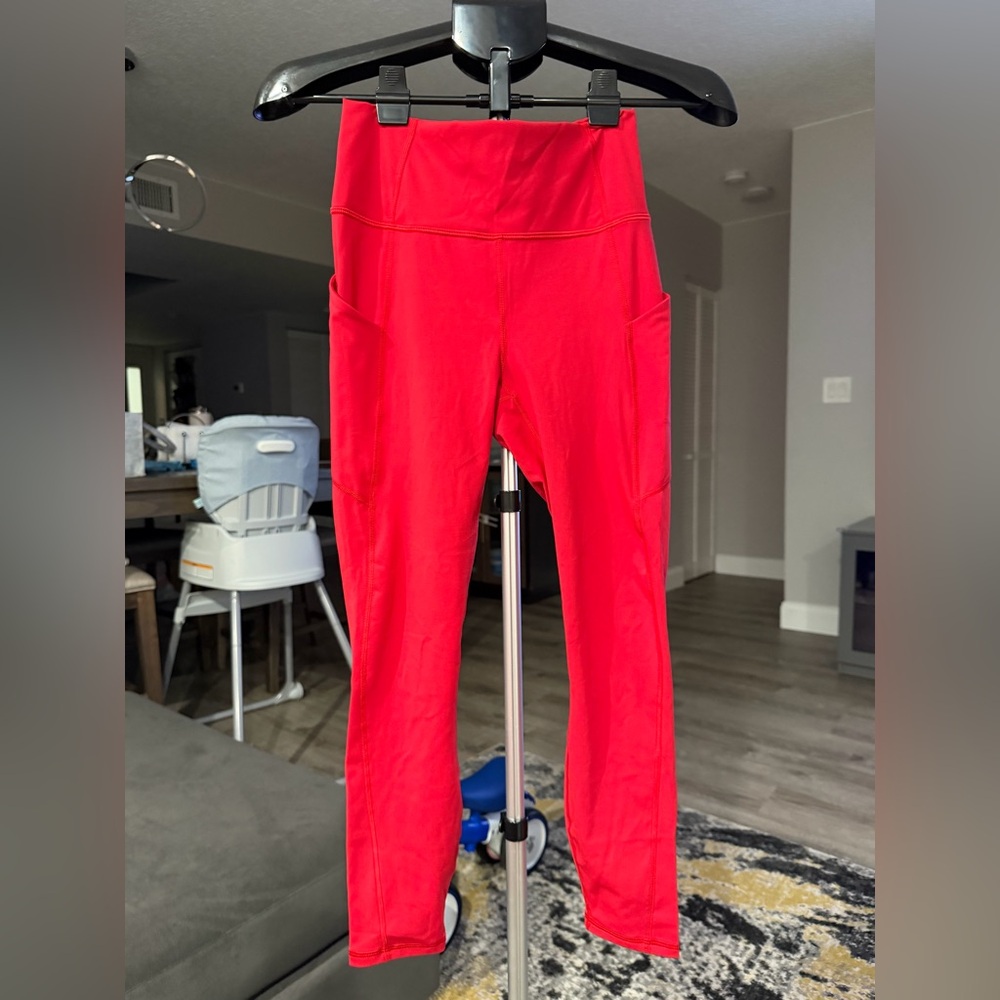 Fabletics Vibrant Red Leggings